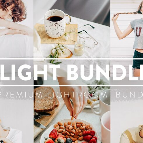 60 LIGHT BUNDLE Lightroom Presetscover image.