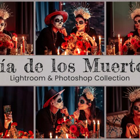 Día de Los Muertos Lightroom PS LUTscover image.