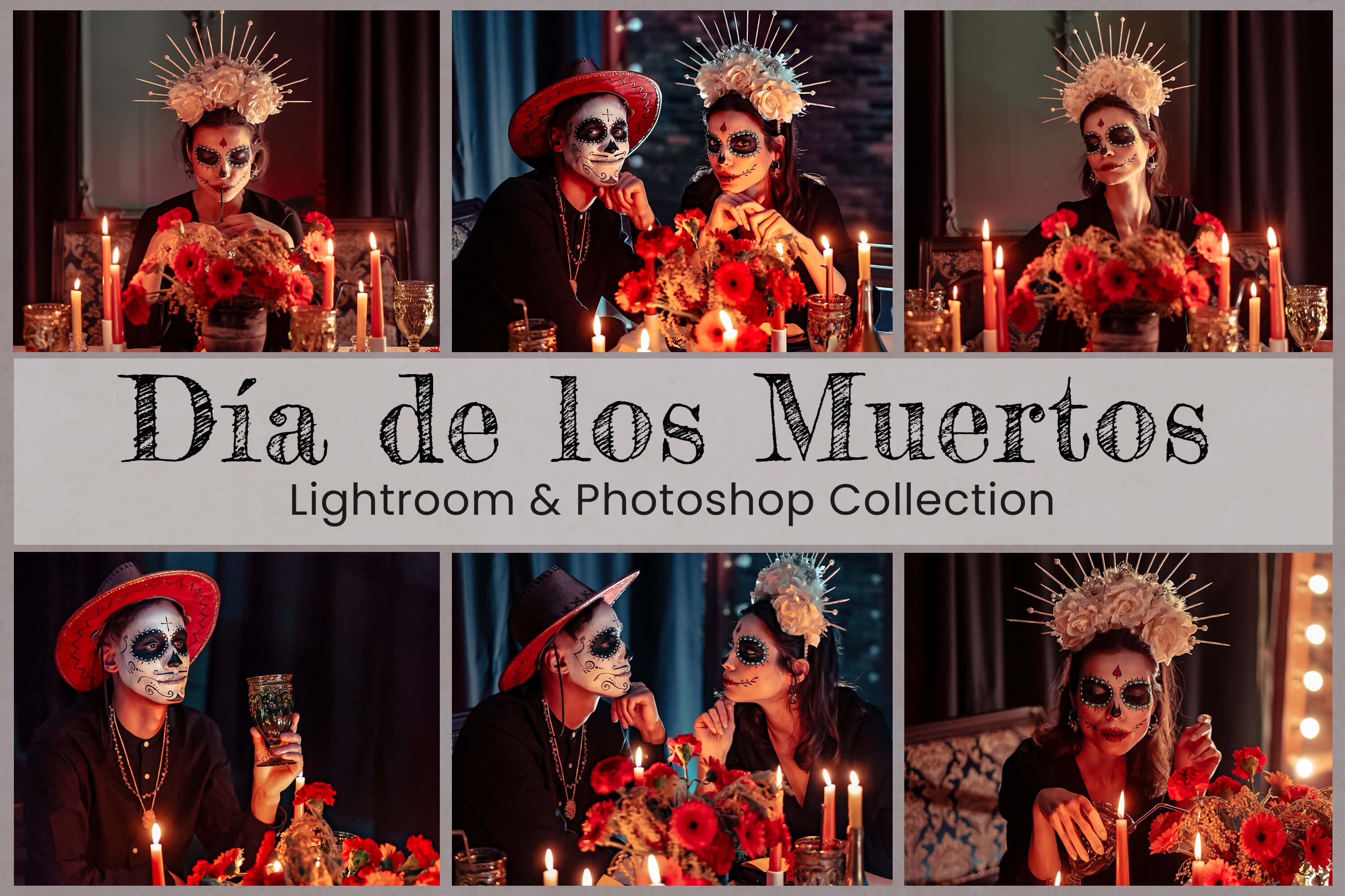 Día de Los Muertos Lightroom PS LUTscover image.