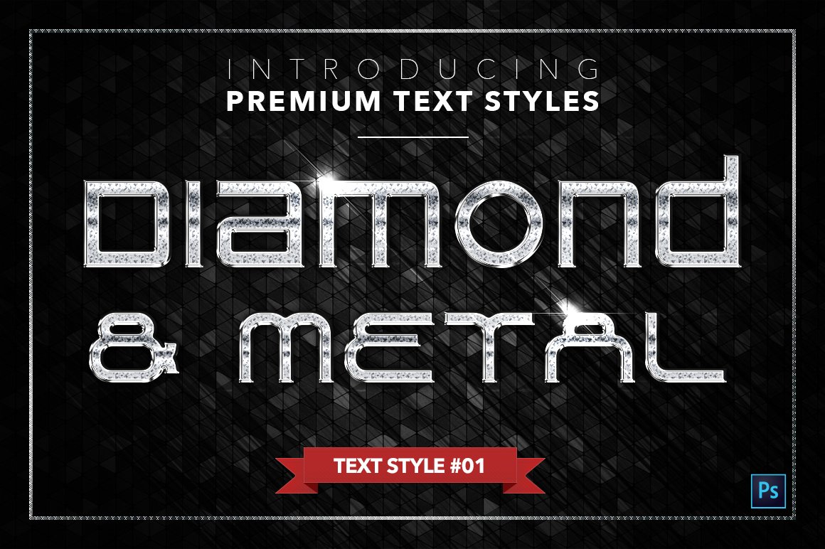 Diamond & Metal #3 - 18 Text Stylespreview image.