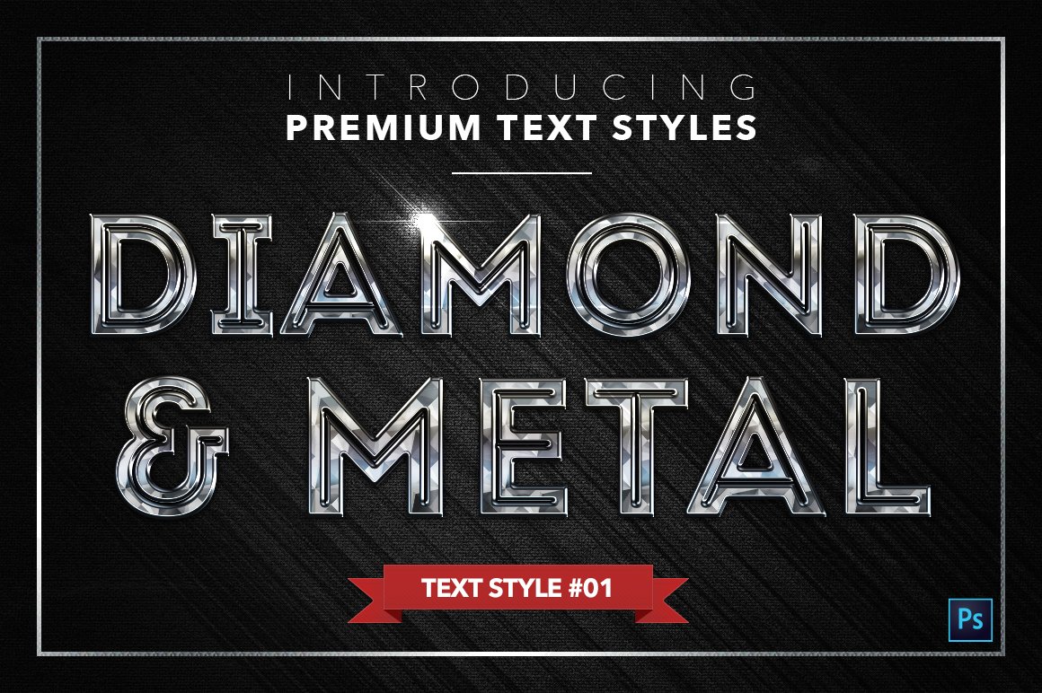 Diamond & Metal #2 - 16 Text Stylespreview image.
