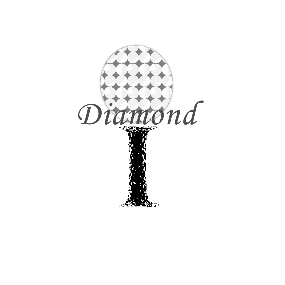 I Diamond - TShirt Print Design cover image.