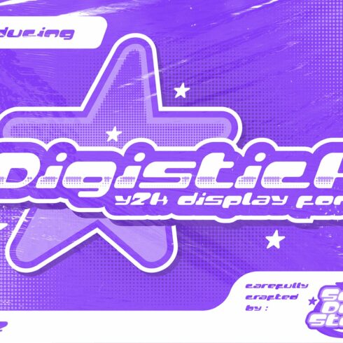 Digistick - Y2K Font cover image.