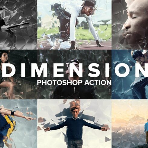 Dimension Photoshop Actioncover image.