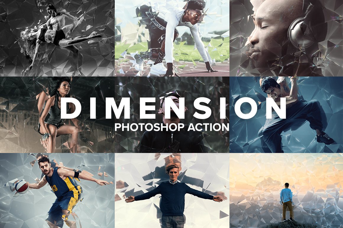 Dimension Photoshop Actioncover image.