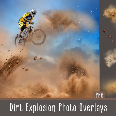 Dirt Explosion Photo Overlayscover image.