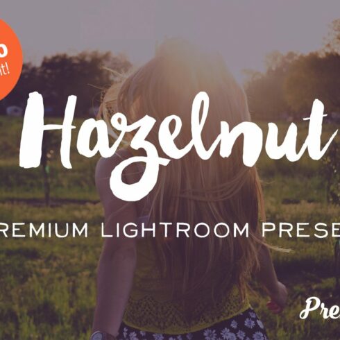 50% off Hazelnut Lightroom Presetscover image.