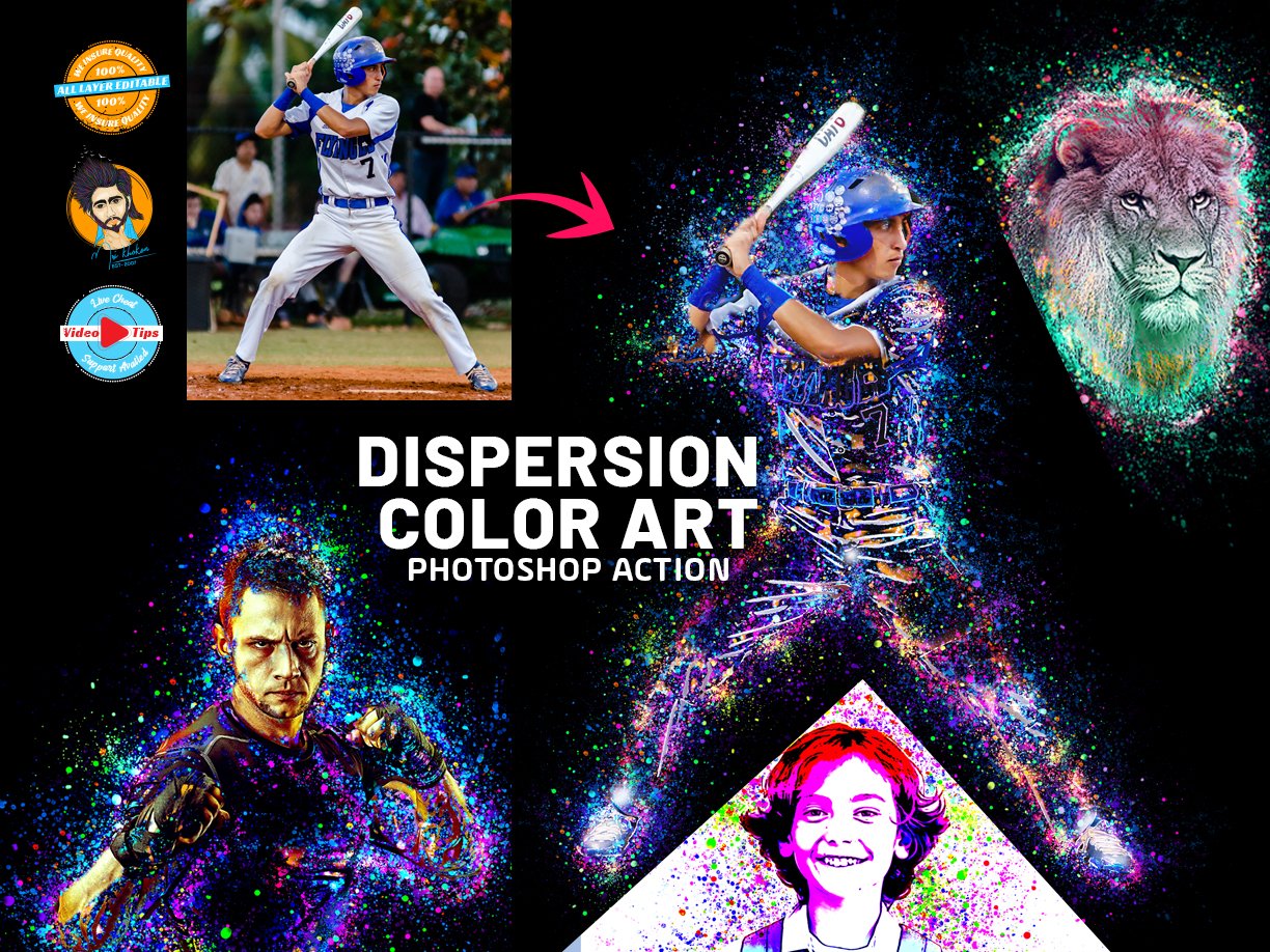Dispersion Color Art Effectcover image.