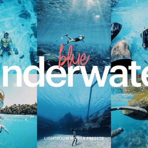 Lightroom Preset-Underwater Bluecover image.