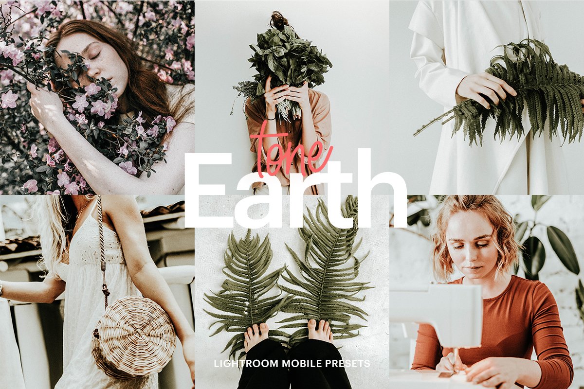 Lightroom Preset-Earth Tone Themecover image.