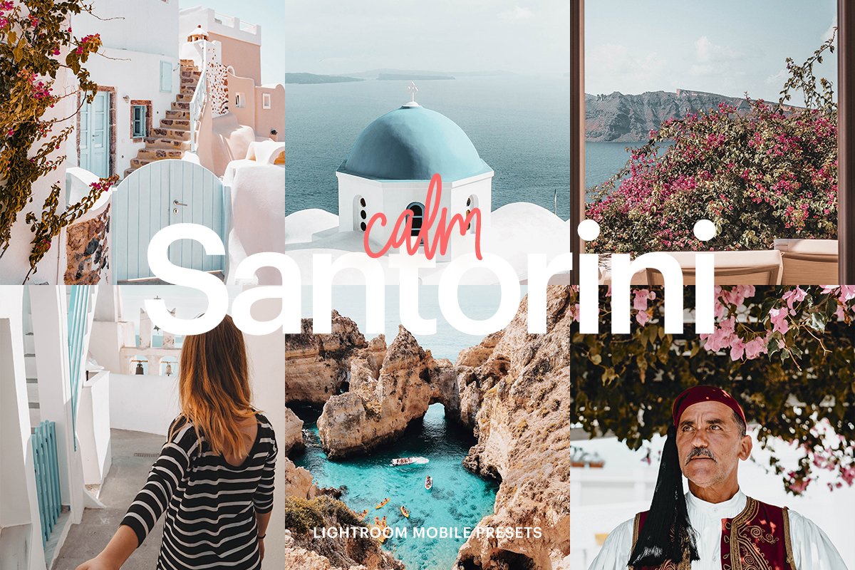 Lightroom Preset-Santorini calmcover image.