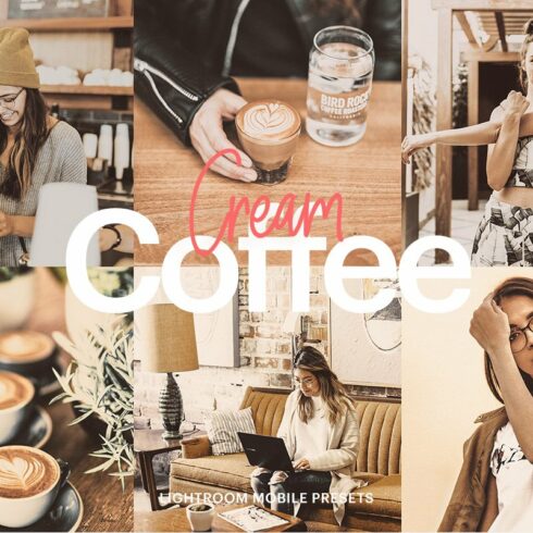 Lightroom Preset-Cream Coffee Themecover image.