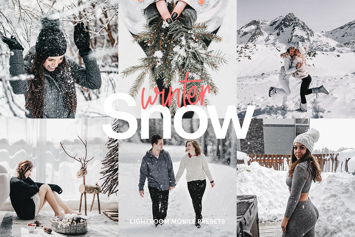 Lightroom Preset-Snow Wintercover image.