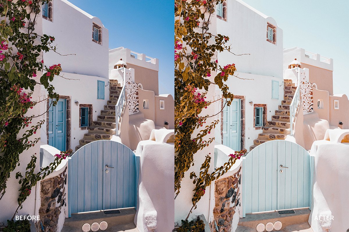 Lightroom Preset-Santorini calmpreview image.