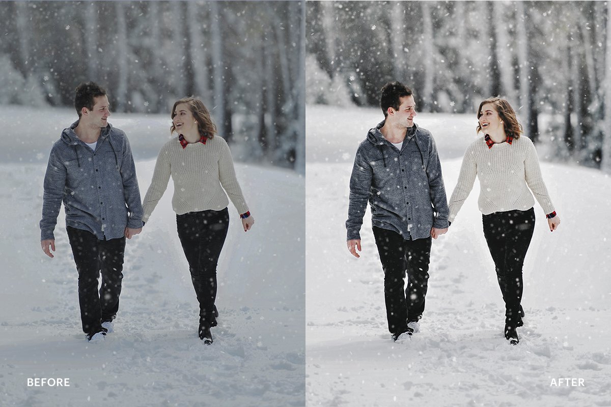 Lightroom Preset-Snow Winterpreview image.