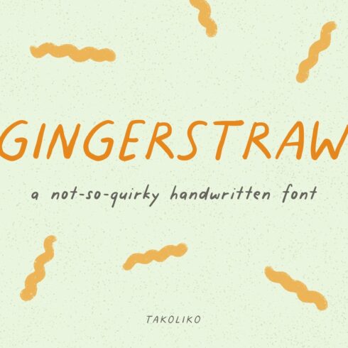 Gingerstraw cover image.