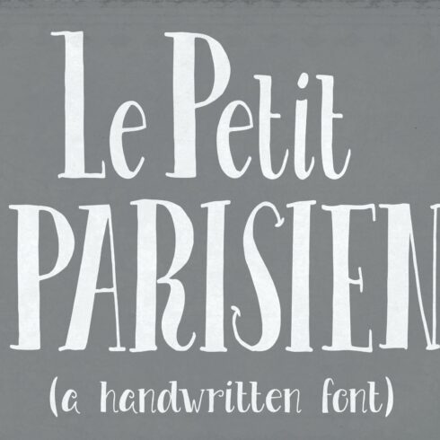 Le Petit Parisien Font cover image.