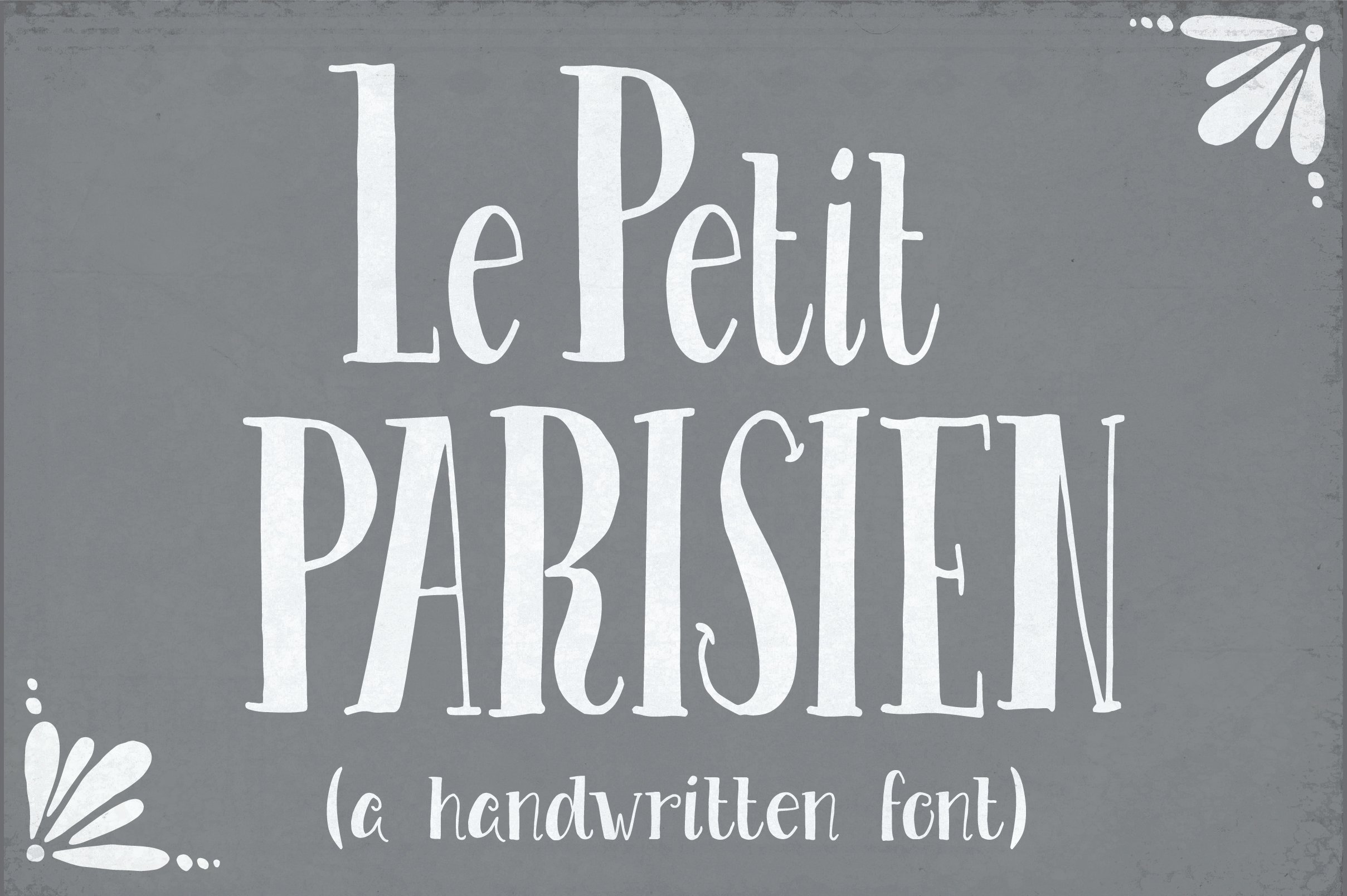Le Petit Parisien Font cover image.
