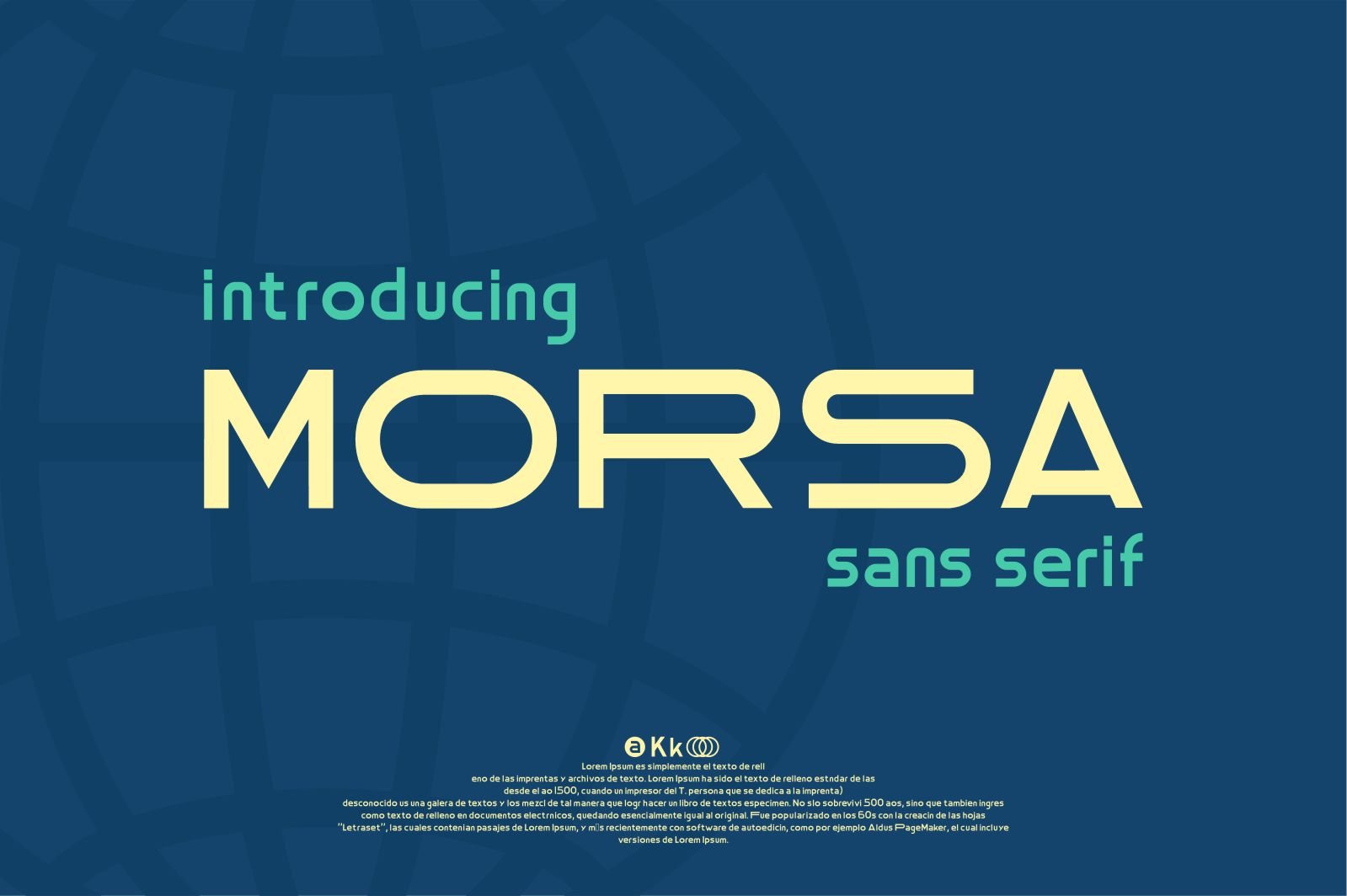 Morsa - Modern Space Font cover image.
