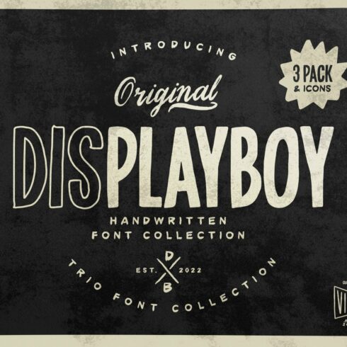 Displayboy Font Collection cover image.