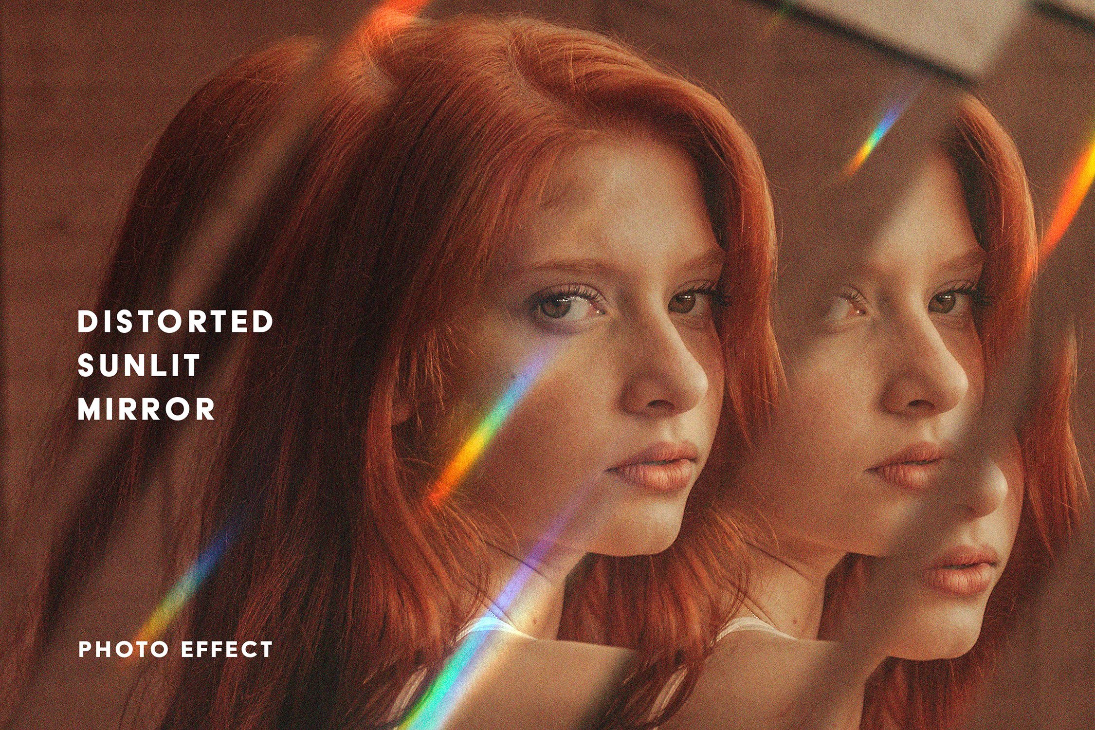 Distorted Sunlit Mirror Effect – MasterBundles