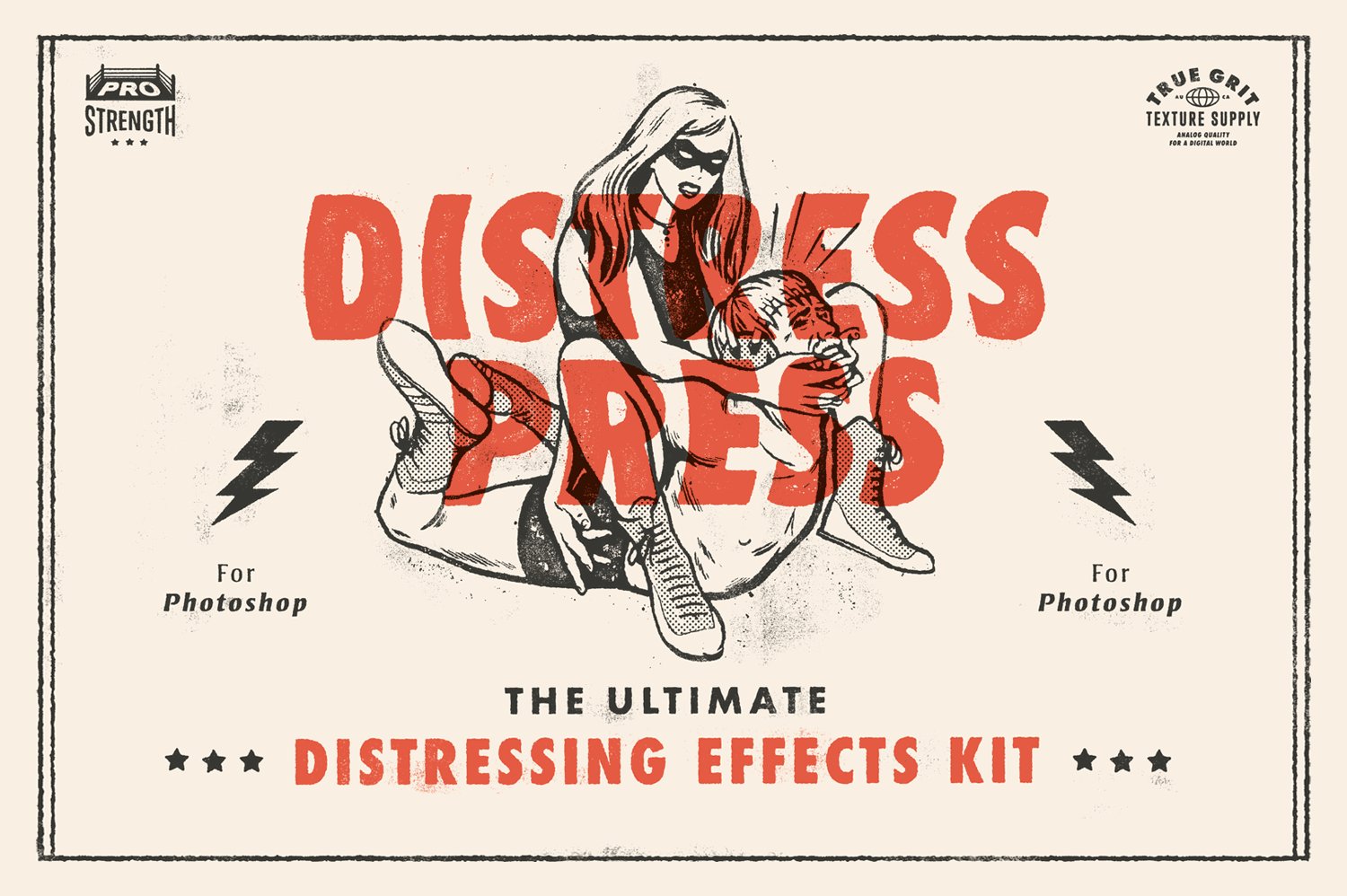 Distress Press For Photoshopcover image.
