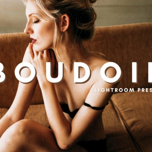 Boudoir Lightroom Presets Bundlecover image.