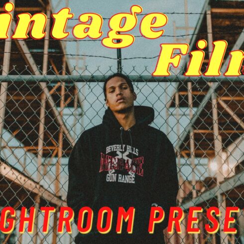 Vintage Film Presets For Lightroomcover image.