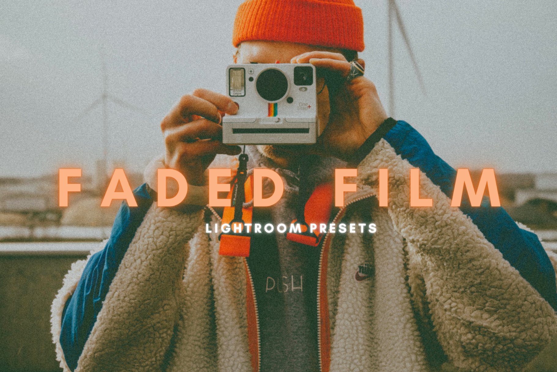 Faded Film Lightroom Presetscover image.
