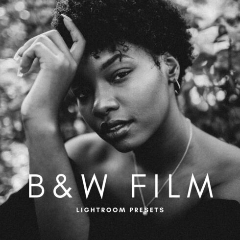 B&W Film Presets For Lightroomcover image.