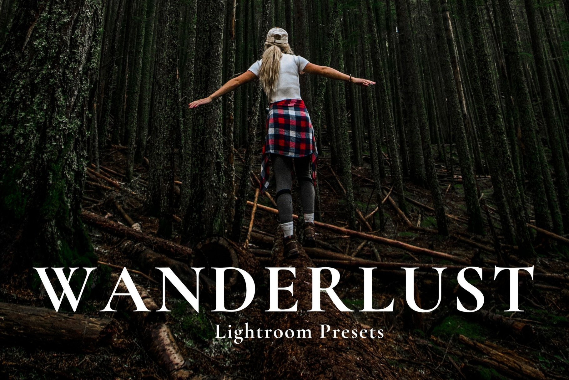 Wanderlust Lightroom Presets XMP/DNGcover image.