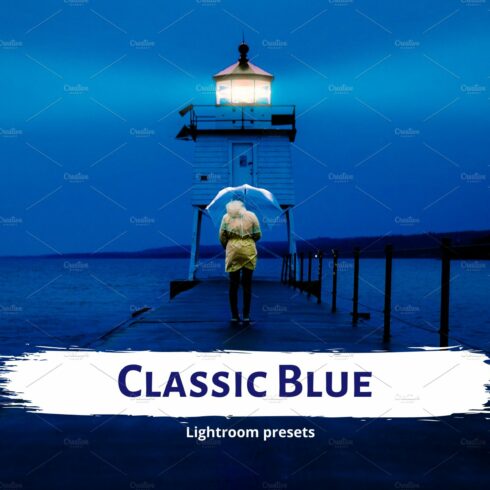 5 Classic Blue Lightroom Presetscover image.