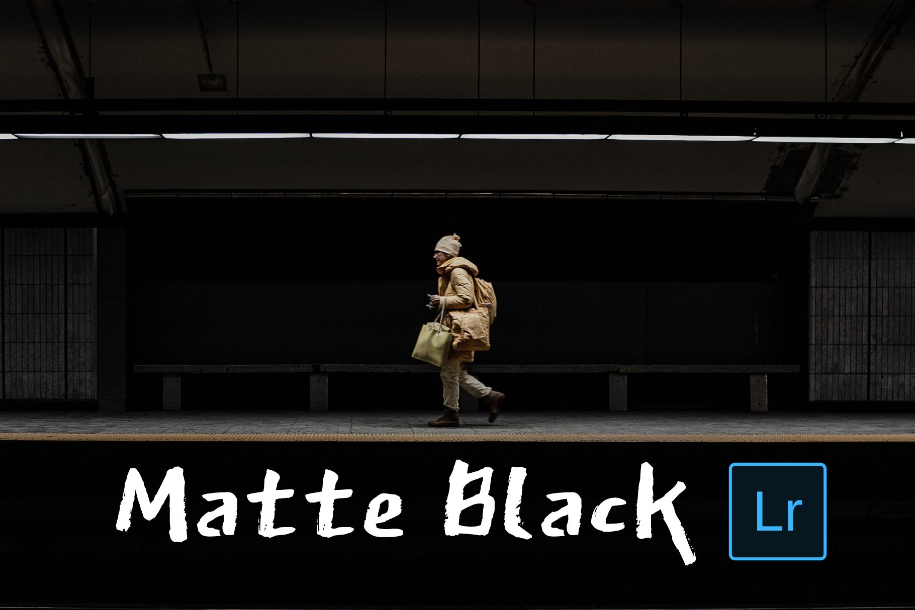 Matte Black Lightroom Presetscover image.