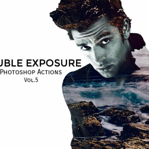 Double Exposure PS Actions Vol.5cover image.