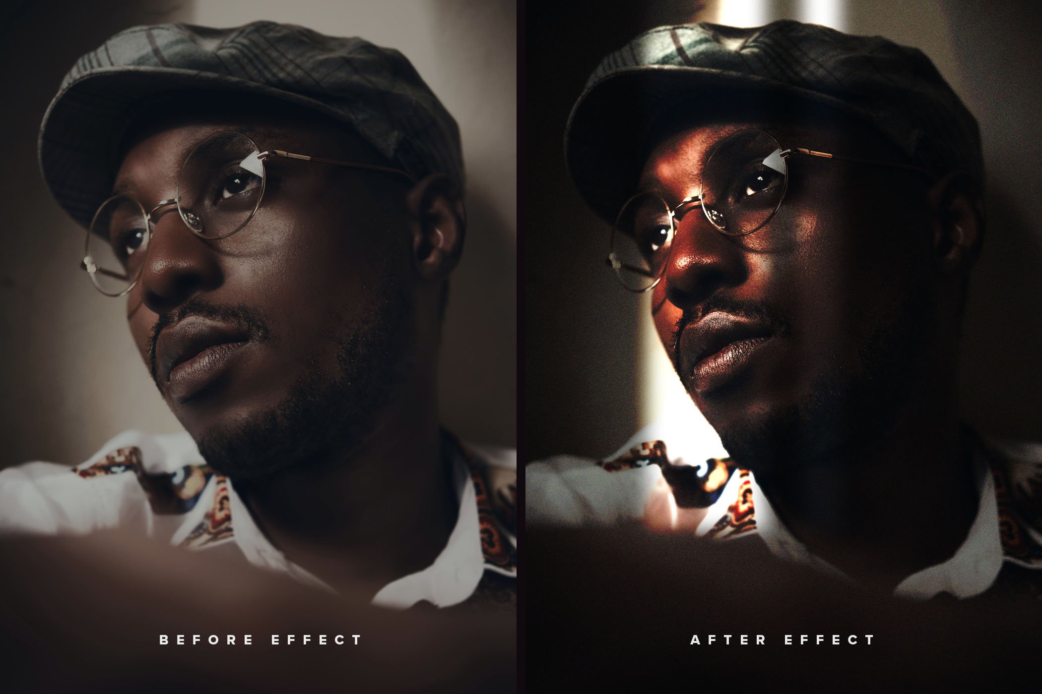 dramatic portrait sunlight overlay photo effect by creative veila studio 4 915