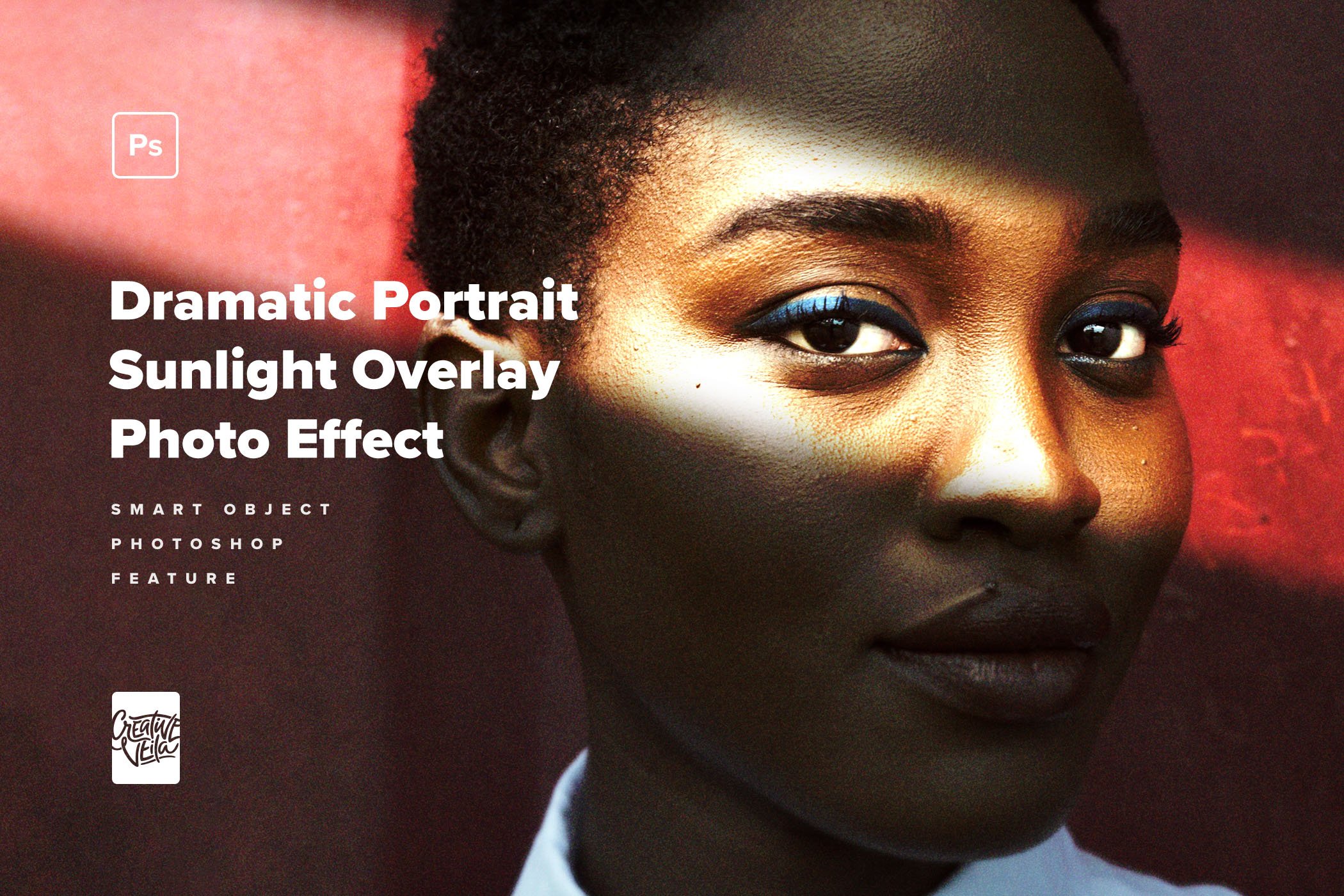 dramatic portrait sunlight overlay photo effect by creative veila studio 5 842