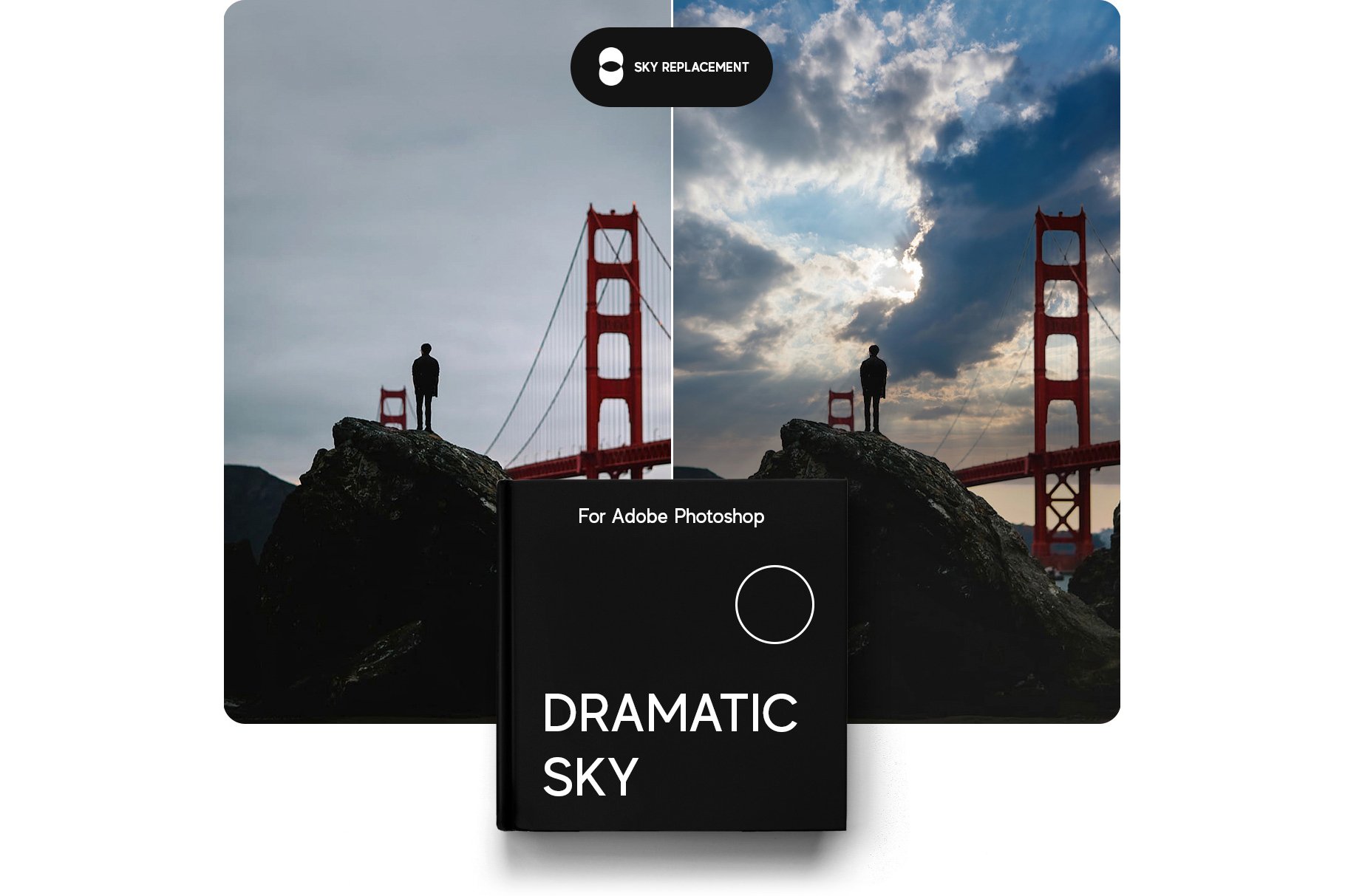 Dramatic Sky Replacement Packcover image.