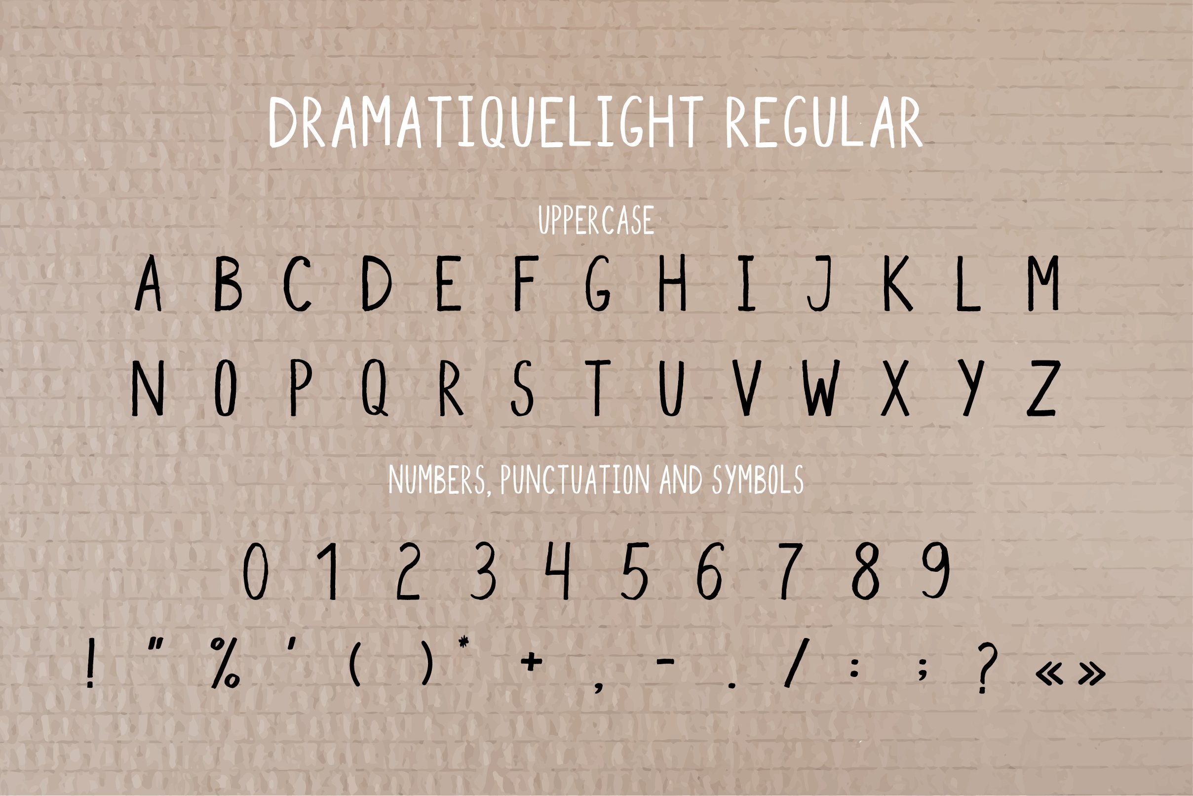 dramatiquelight regular 143