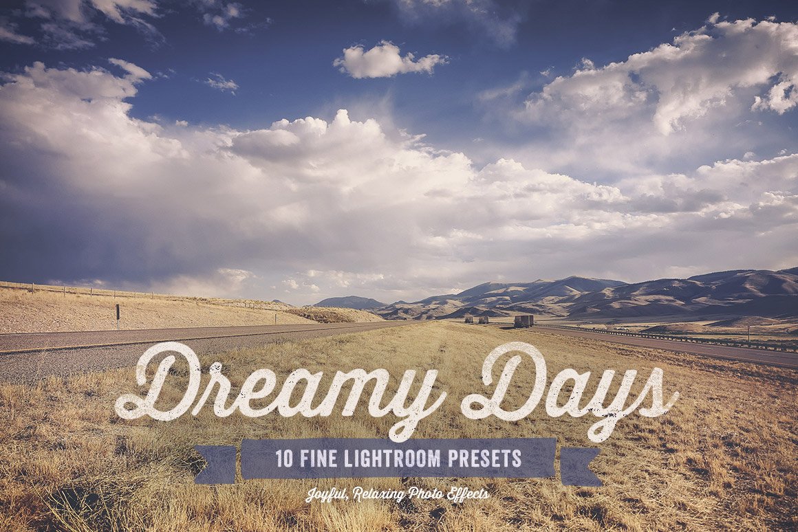 Dreamy Days Lightroom Presets Vol 1cover image.