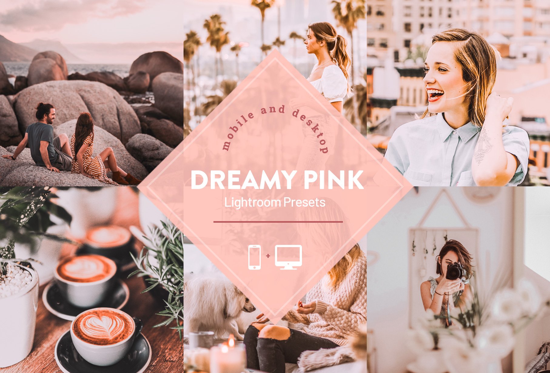 Dreamy Pink Lightroom Presetscover image.