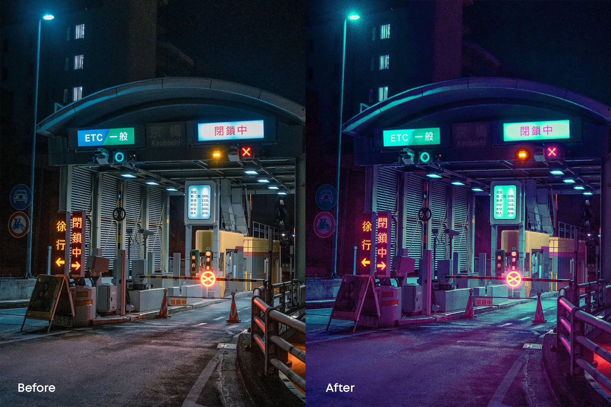 Cyberpunk Photoshop Effectpreview image.