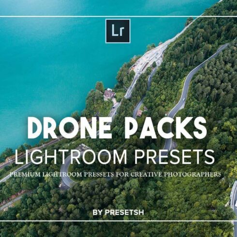 Drone Lightroom Presets & Photoshopcover image.