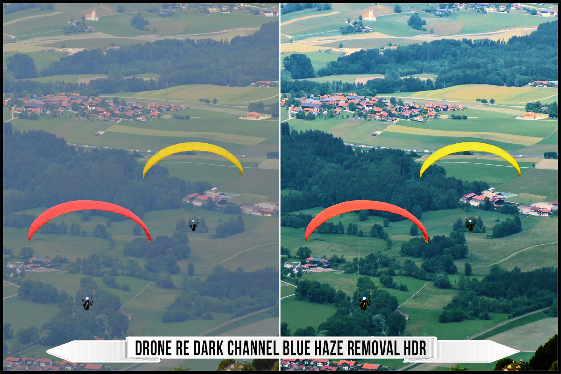 drone re dark channel blue haze removal hdr 630
