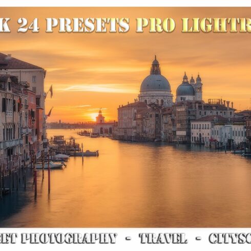 24 PROFESSIONAL Lightroom Presetscover image.