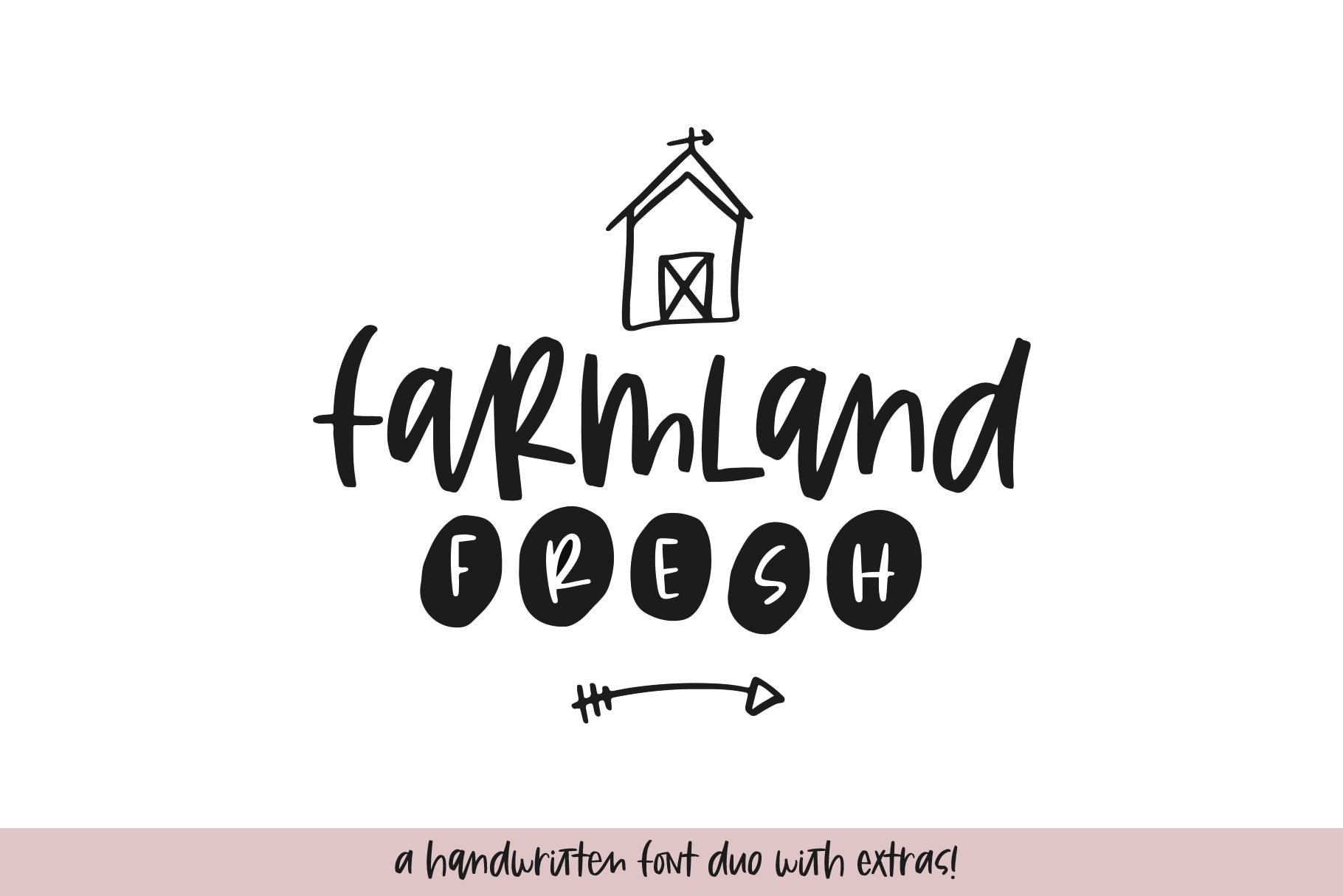 Farmland Fresh Duo and Doodles Font cover image.