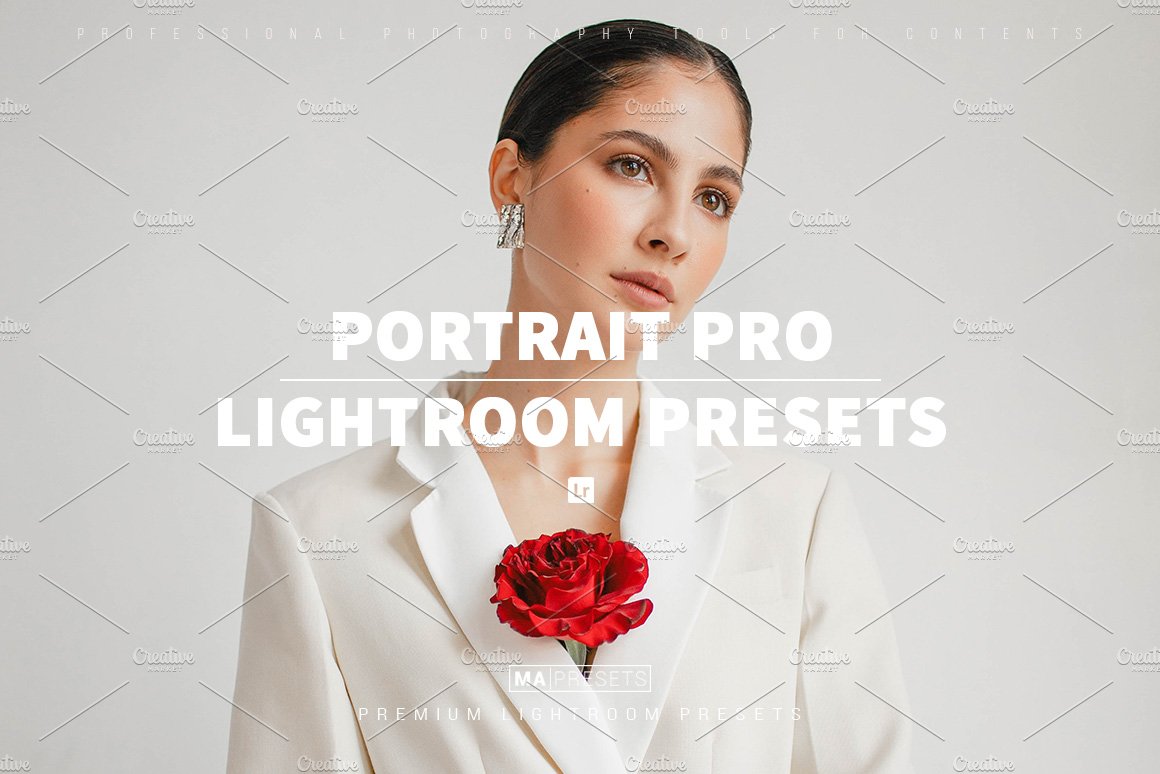 10 PORTRAIT PRO Lightroom Presetscover image.