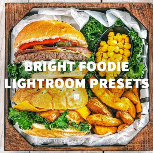 10 BRIGHT FOOD Lightroom Presetscover image.