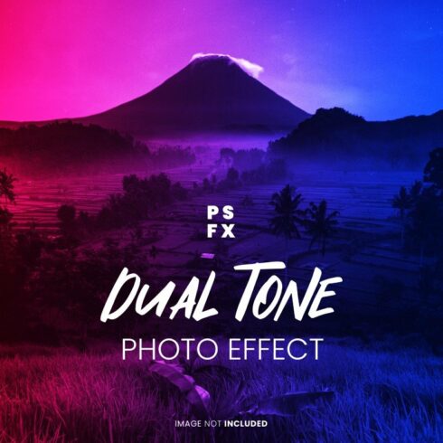 Dualtone Photo Effect Psdcover image.