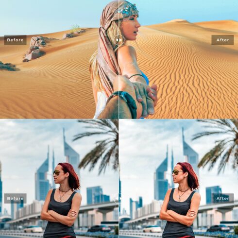 Dubai Lightroom Presets Packcover image.