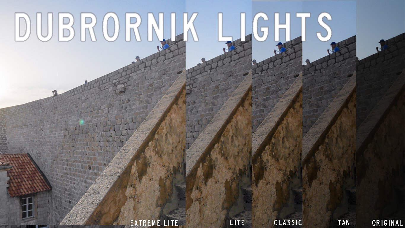 Dubrovnik Lights Lightroom Presetcover image.